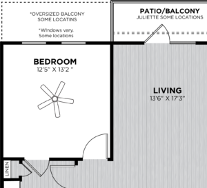 Two bedroom two bath